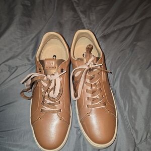 Coach Brown Leather Men's Sneakers